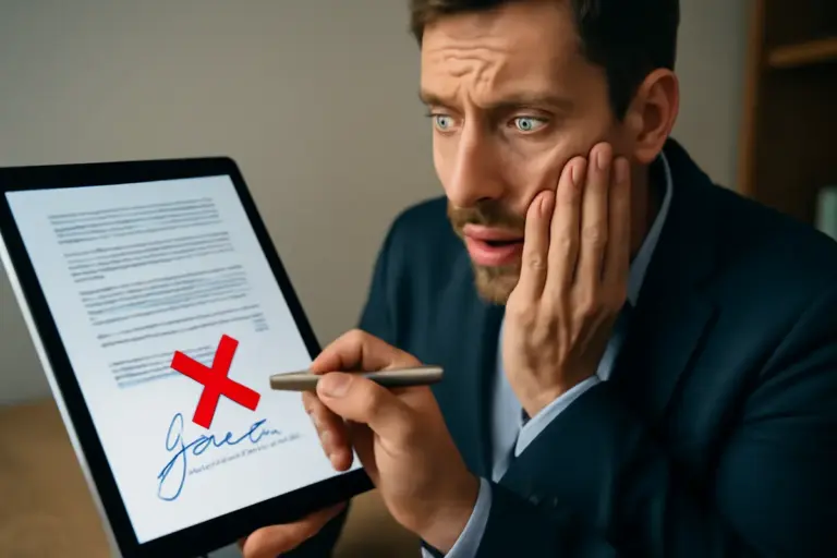 Si può revocare una firma elettronica già apposta su un documento? L’aspetto legale che sorprende molti utenti